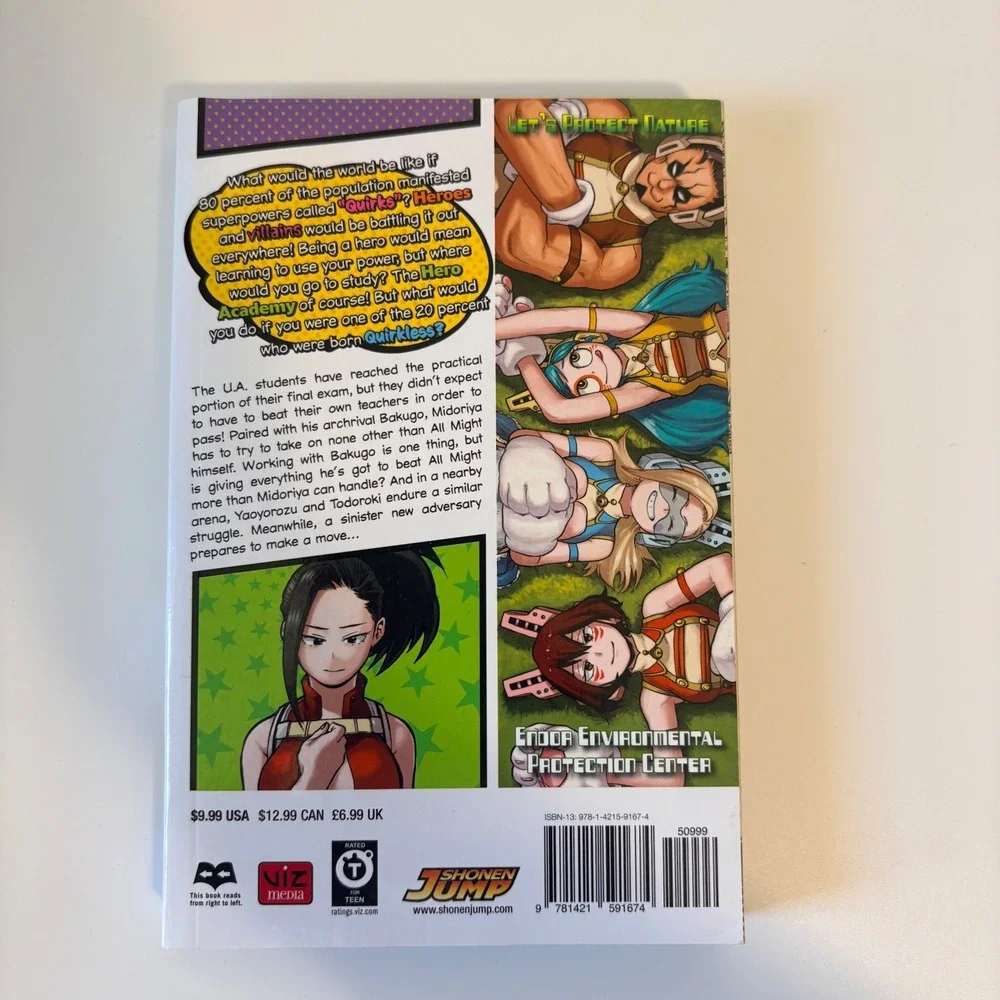 My Hero Academia Volume 8 Horikoshi 1st Printing 1st Ed English Manga Paperback
